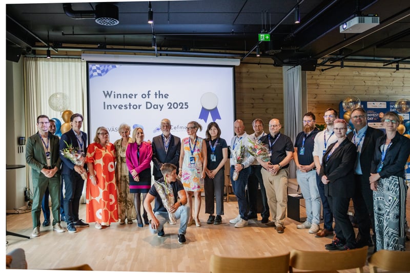 Startups selected for pitching event in this years Jyväskylä Business Rally Investor Day