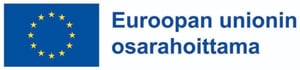 EU:n lippu ja teksti Euroopan unionin osarahoittama
