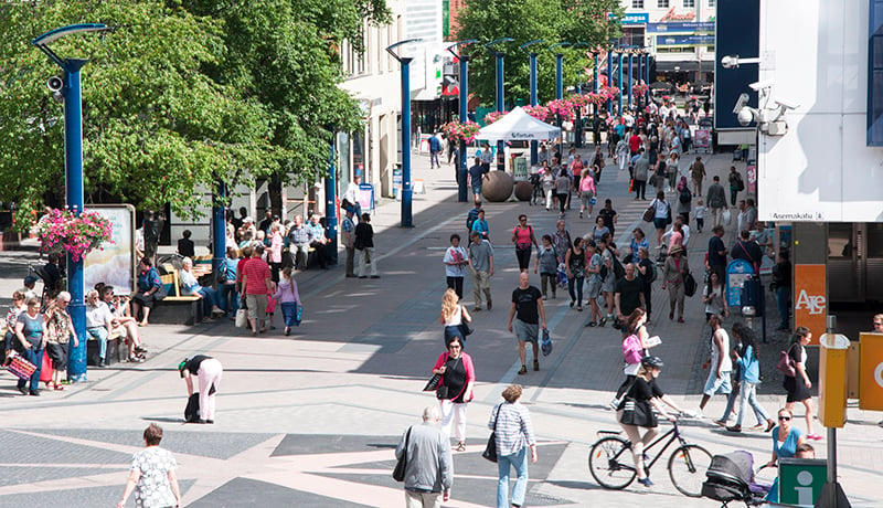 Kaupungin uudistuminen tiivistyy ydinkeskustassa