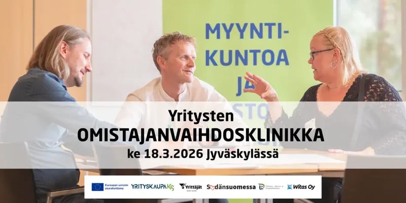 Yritysten omistajanvaihdosklinikka