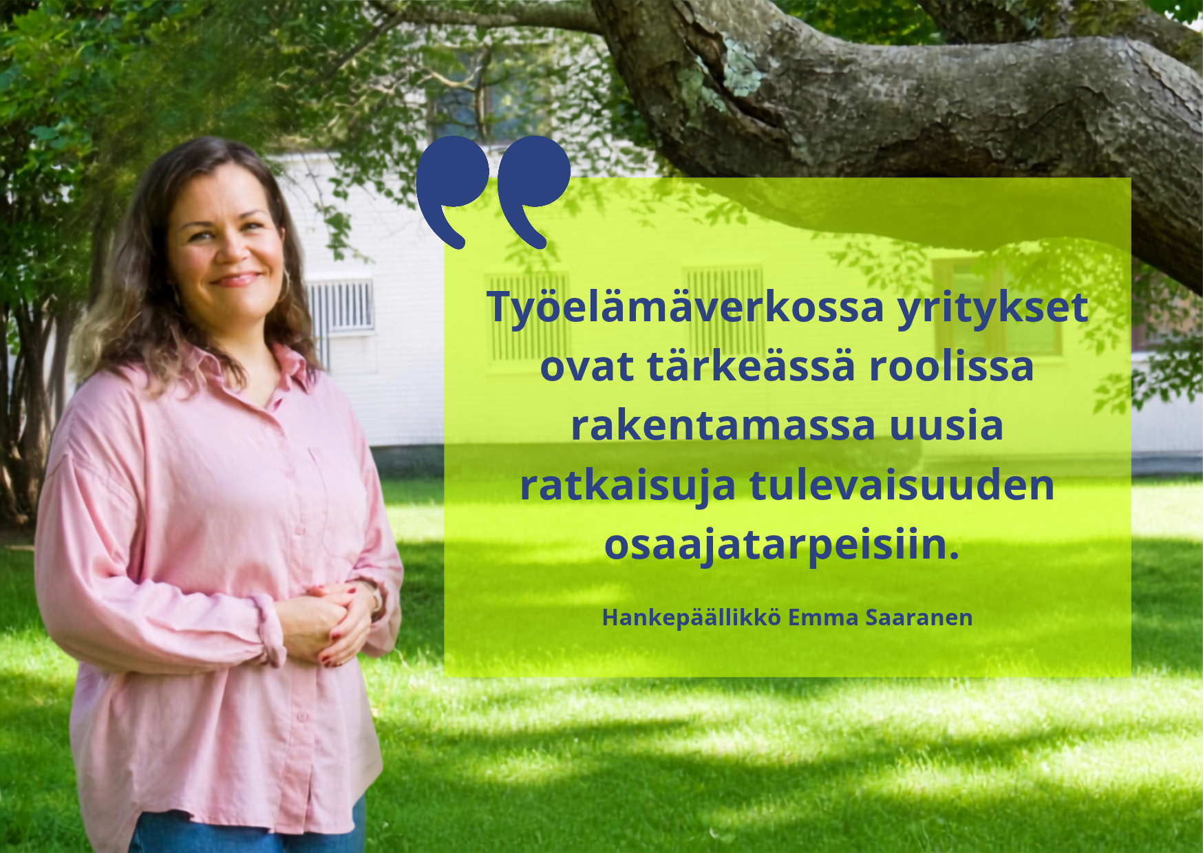 Työelämäverkossa yritykset ovat tärkeässä roolissa rakentamassa uusia ratkaisuja tulevaisuuden osaajatarpeisiin. 