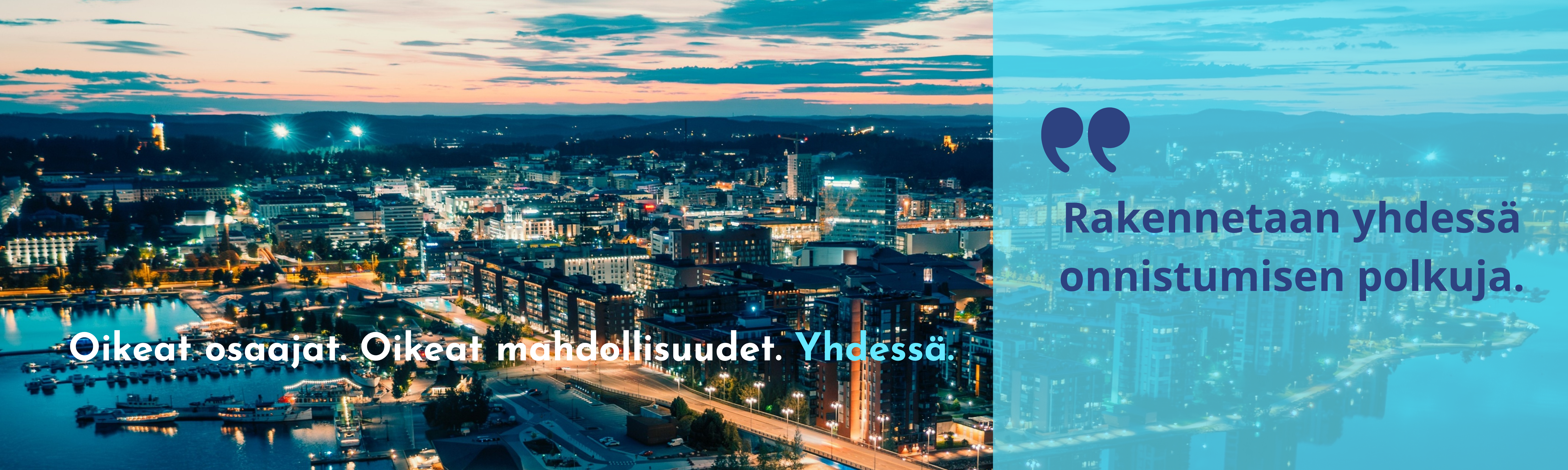 Rakennetaan yhdessä onnistumisen polkuja