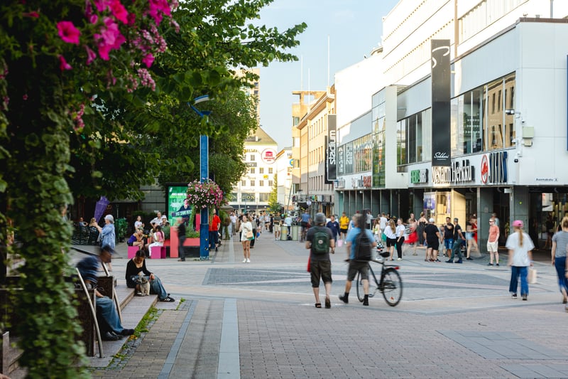 Jyväskylän keskustan elinvoima kasvanut merkittävästi