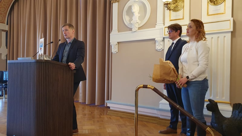 Vuoden 2022 Alvari-tunnustus Spinnovalle, Yrittäjyyden edistäjä -tunnustus Risto Kovalalle