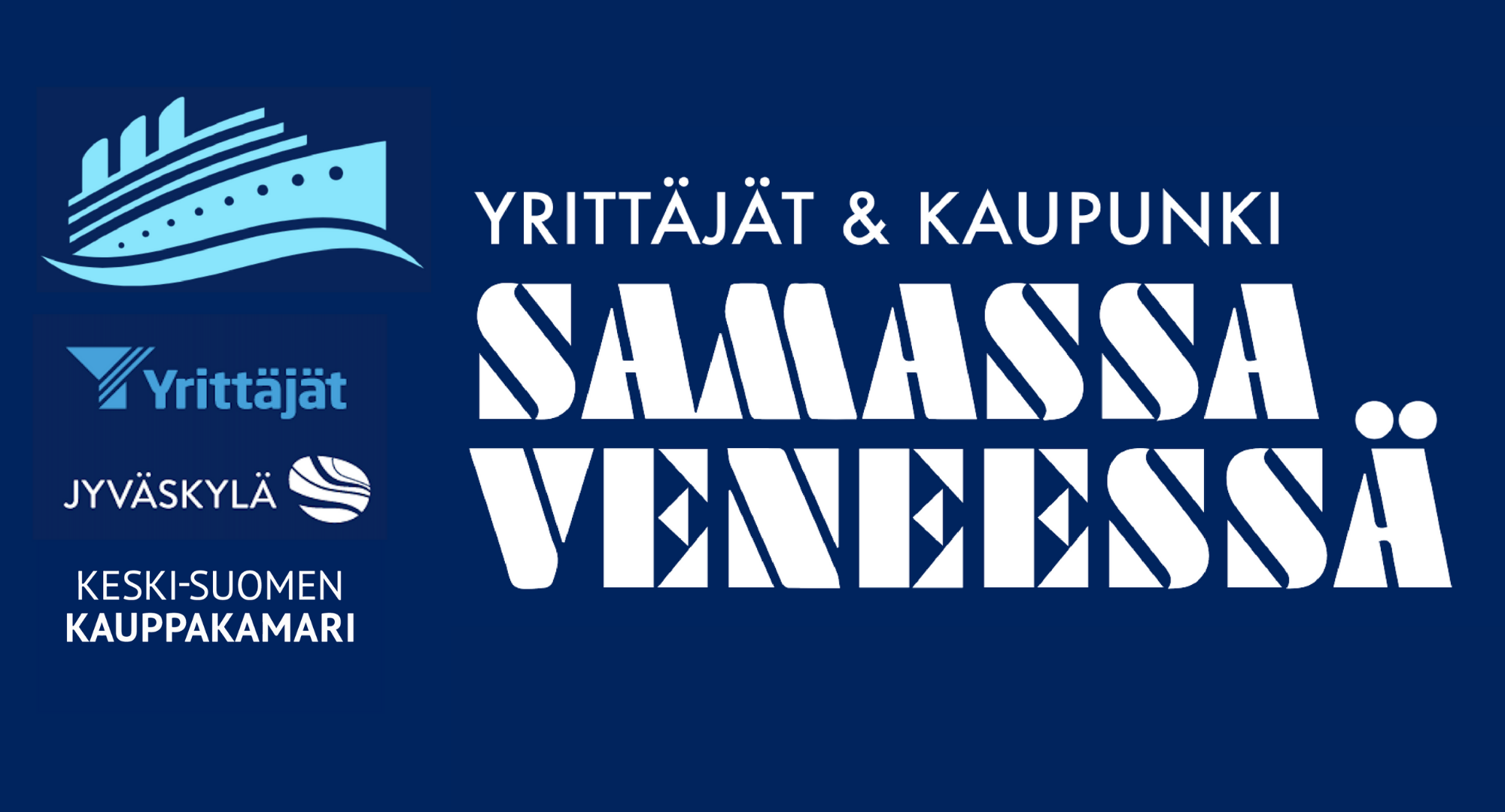 Yrittäjät ja kaupunki kohtaavat jälleen – Samassa veneessä -aamutapahtuma vahvistaa yhteistyötä ja elinvoimaa